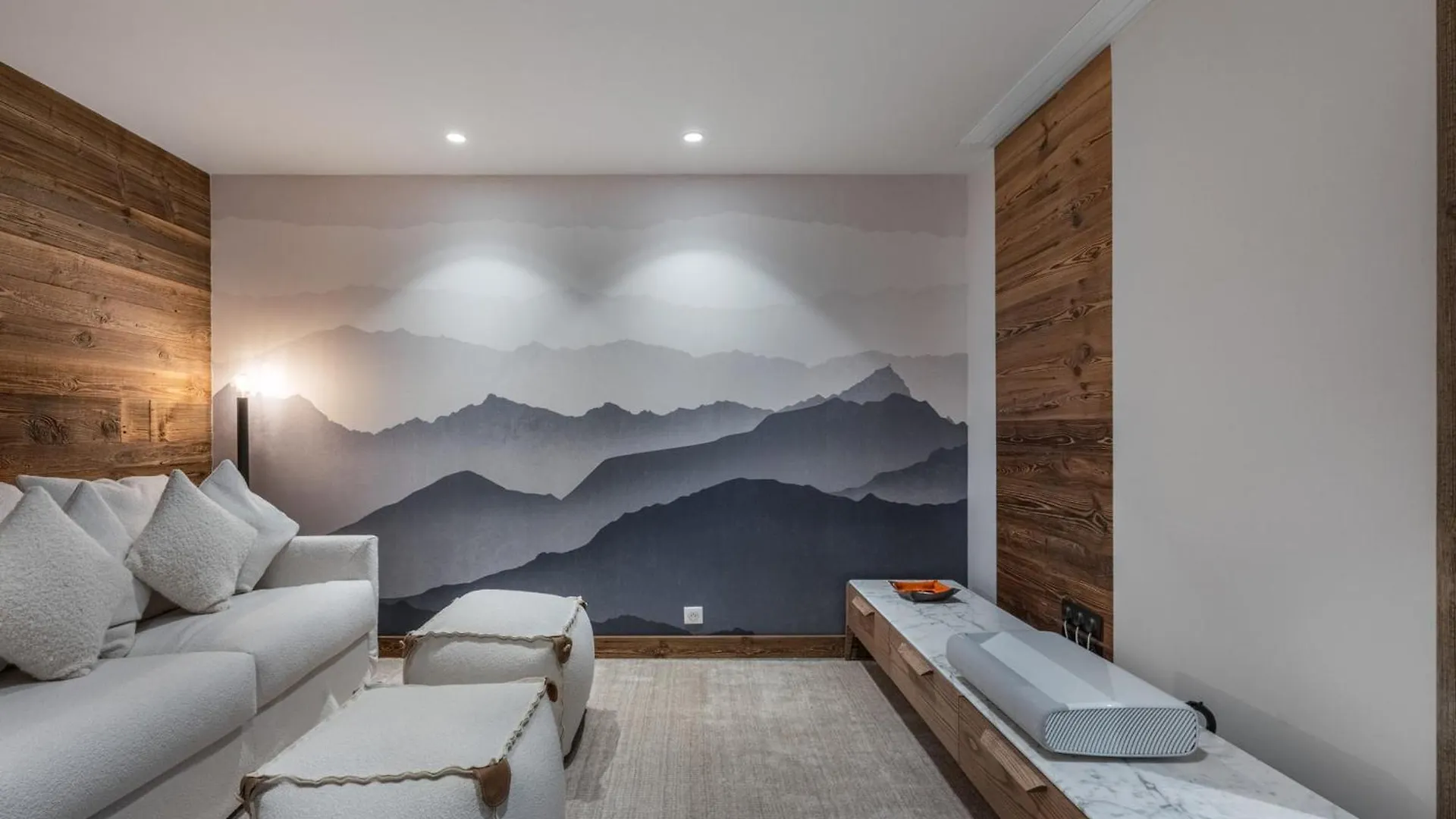 Appartement Chalet A Megeve Avec Wellness: 6 Adultes, 4 Enfants, Ascenseur, Terrasse, Cheminee, Acces Sauna/Piscine - Fr-1-569-56